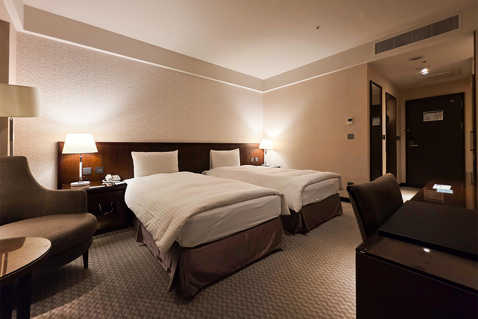 雀客旅館 台中來來-雀緻雙床客房